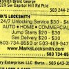 Mark's Locksmith - Yellow Page Ad - Old